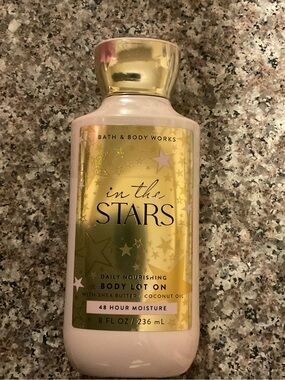 Bath & Body Works In The Stars Lotion - Gold & Pink